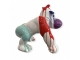 STATUE GORILLE DONKEY KONG EN RESINE 60 CM BLANC TRASH