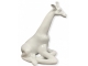 STATUE STATUE GIRAGE RESINE HT 80 CM BLANCHE
