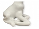 STATUE STATUE GIRAGE RESINE HT 80 CM BLANCHE