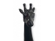 STATUE GIRAFE EN RESINE HT 80 CM NOIRE