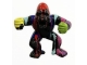 STATUE GORILLE EN RESINE 63 CM - NOIR MULTICOLORE