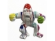 STATUE GORILLE EN RESINE 63 CM - BLANC MULTICOLORE