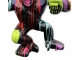 STATUE GORILLE EN RESINE 110 CM - NOIR MULTICOLORE