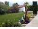 STATUE GIRAFE EN RESINE HT 80 CM NOIRE MULTICOULEURS