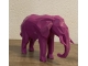 ELEPHANT ORIGAMI 3D VIOLET