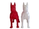 STATUE BOXER EN RESINE H 90CM