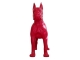 STATUE BOXER EN RESINE H 90CM