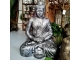 STATUE BUDDHA ASSIS EN RESINE H 155 CM