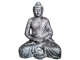 STATUE BUDDHA ASSIS EN RESINE H 155 CM