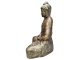 STATUE BUDDHA ASSIS EN RESINE H 155 CM