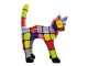 STATUE CHAT XXL EN RESINE H 150CM
