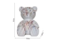 MINI OURSON TEDDY EN RESINE H 15CM
