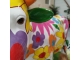 VACHE A FLEURS EN RESINE L 225CM