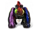 STATUE DONKEY EN RESINE TRASH NOIR 90 CM