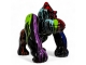 STATUE DONKEY EN RESINE TRASH NOIR 90 CM
