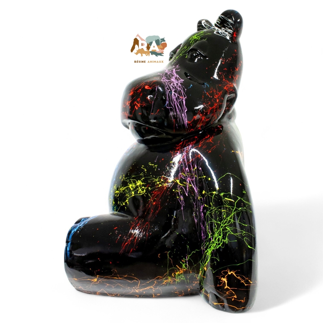 Statue en résine bonbon rouge XXL 100 cm stop trottoir | Prince Déc