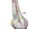 STATUE GIRAFE BLANC SPLASH EN RESINE 210 CM