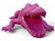 CROCODILE EN RESINE ROSE 215 CM
