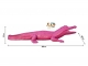 CROCODILE EN RESINE ROSE 215 CM