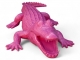 CROCODILE EN RESINE ROSE 215 CM