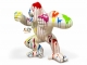 STATUE GORILLE EN RESINE 110 CM - BLANC MULTICOLORE
