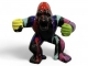 STATUE GORILLE EN RESINE 63 CM - NOIR MULTICOLORE