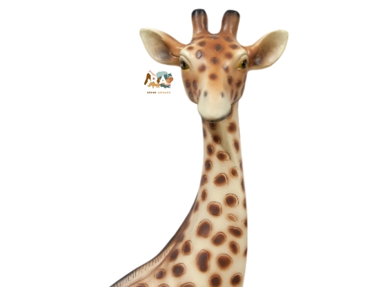 GIRAFE NATURELLE EN RESINE 108 CM