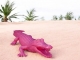 CROCODILE EN RESINE ROSE 215 CM
