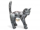 STATUE CHAT XXL EN RESINE H 150CM