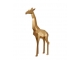 GIRAFE ORIGAMI NOIRE EN RESINE 200 CM