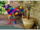 VACHE MOSAIQUE EN RESINE L 225CM