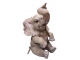 ELEPHANT ASSIS EN RESINE HAUTEUR 88 CM