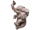 ELEPHANT ASSIS EN RESINE HAUTEUR 88 CM