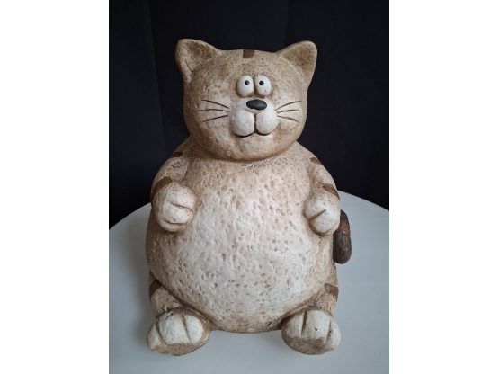 CHAT - VACHE - COCHON RIGOLO EN RESINE