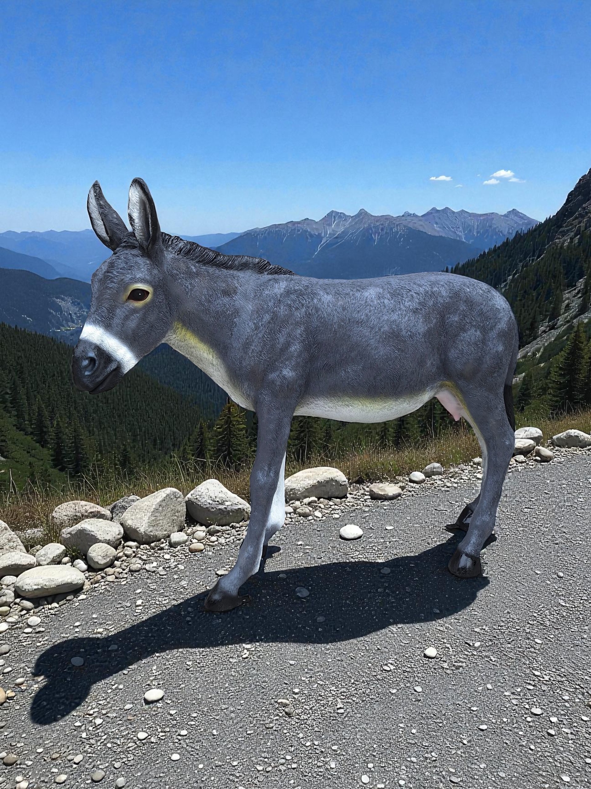 ANE ORIGINAL EN RESINE 140 CM