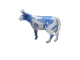 VACHE EN RESINE BLEU CERULEAN 140 CM