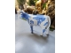 VACHE EN RESINE BLEU CERULEAN 140 CM