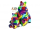 STATUE HIPPOPOTAME EN RESINE HT 100 CM MOSAIQUE