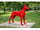 STATUE CHIEN DOBERMAN XXL - 180 CM