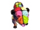 BOULEDOGUE USA EN RESINE SMARTIES NOIR 90 CM