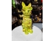 CHAT EN RESINE LUNETTES ET CRAVATE 29 CM
