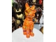 CHAT EN RESINE LUNETTES ET CRAVATE 29 CM