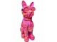 CHAT EN RESINE LUNETTES ET CRAVATE 29 CM