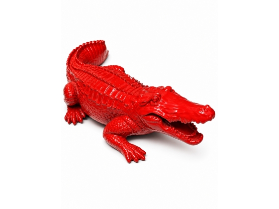 CROCODILE EN RESINE