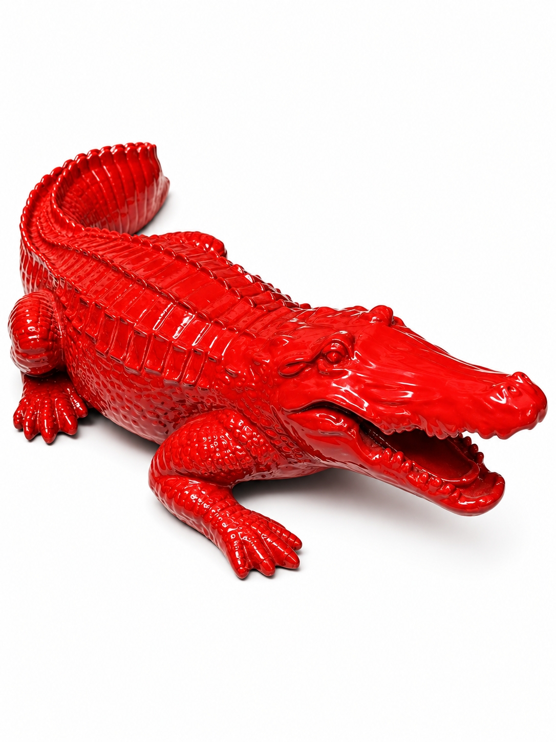 CROCODILE EN RESINE