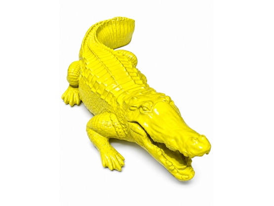 CROCODILE EN RESINE