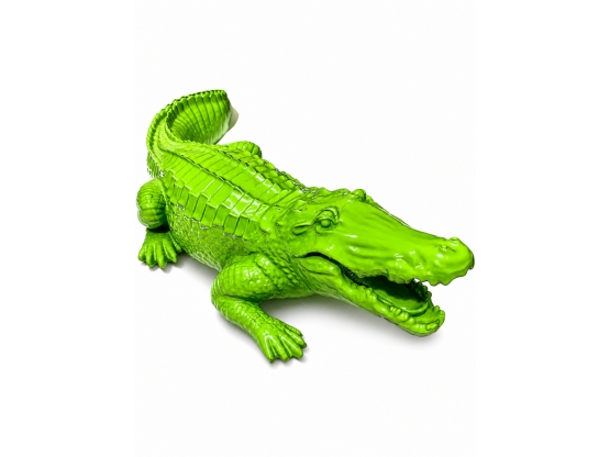 CROCODILE EN RESINE