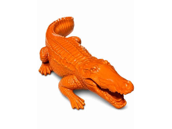 CROCODILE EN RESINE