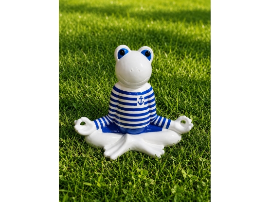 GRENOUILLE ZEN EN RESINE MARINIERE GRENOUILLE ZEN EN RESINE MARINIERE