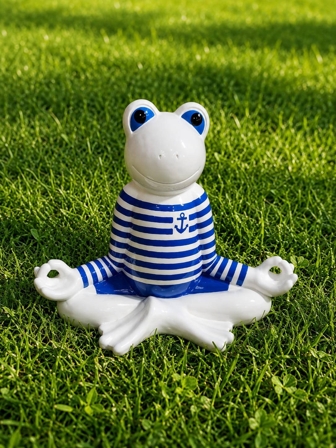 GRENOUILLE EN RESINE MARINIERE